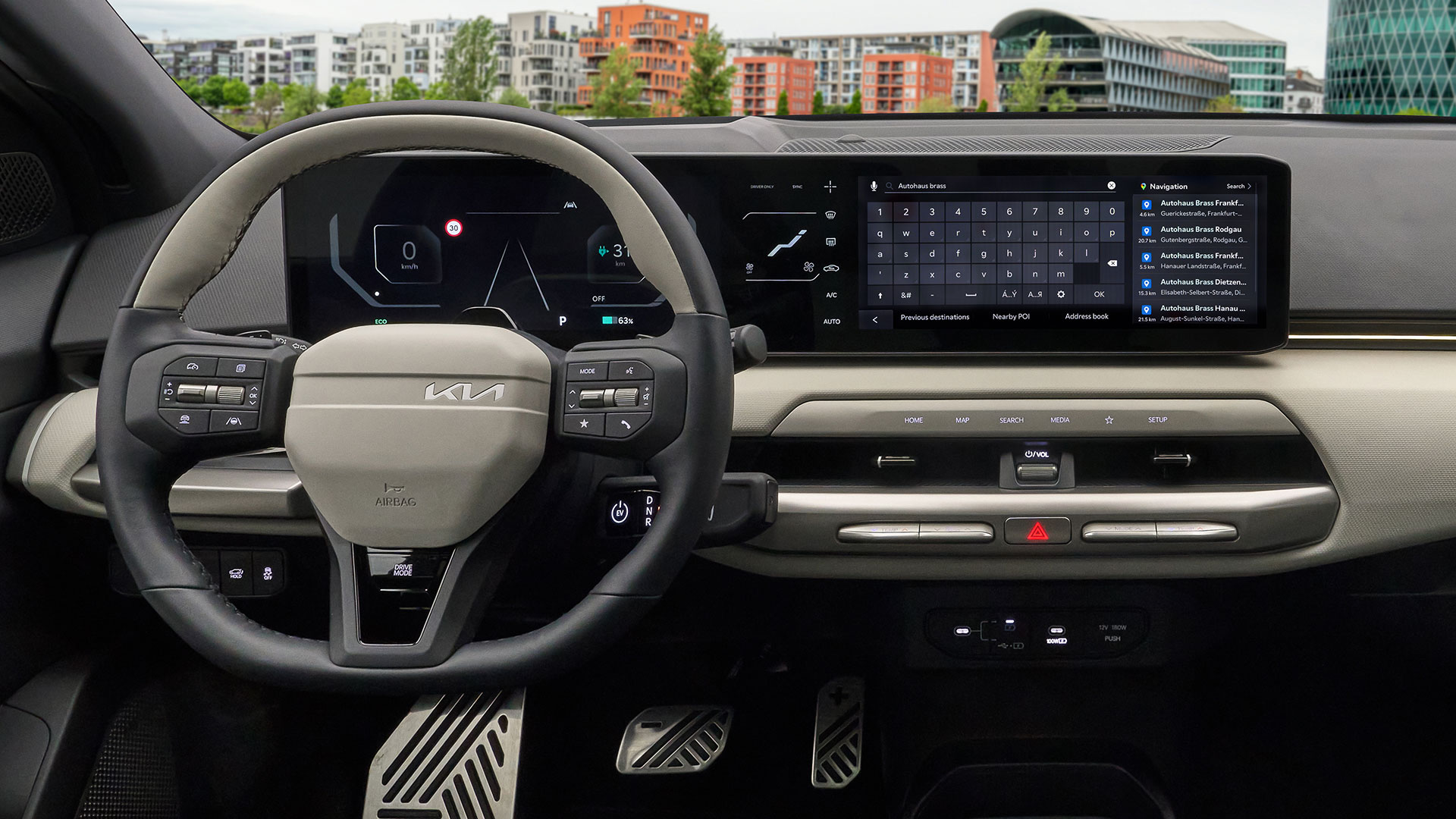 Kia EV4 Google poi 001