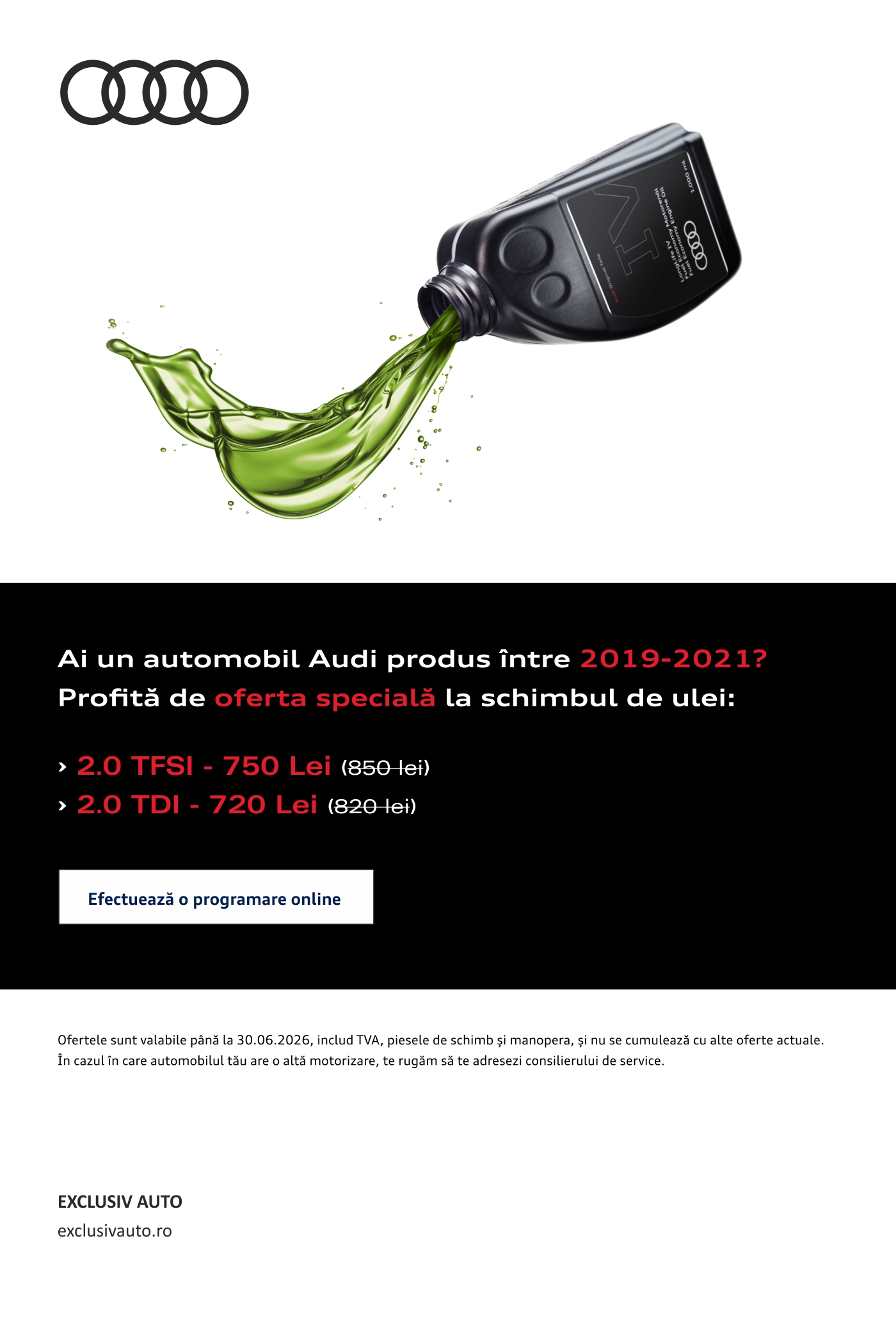 Segment II   Schimb ulei   Newsletter Audi
