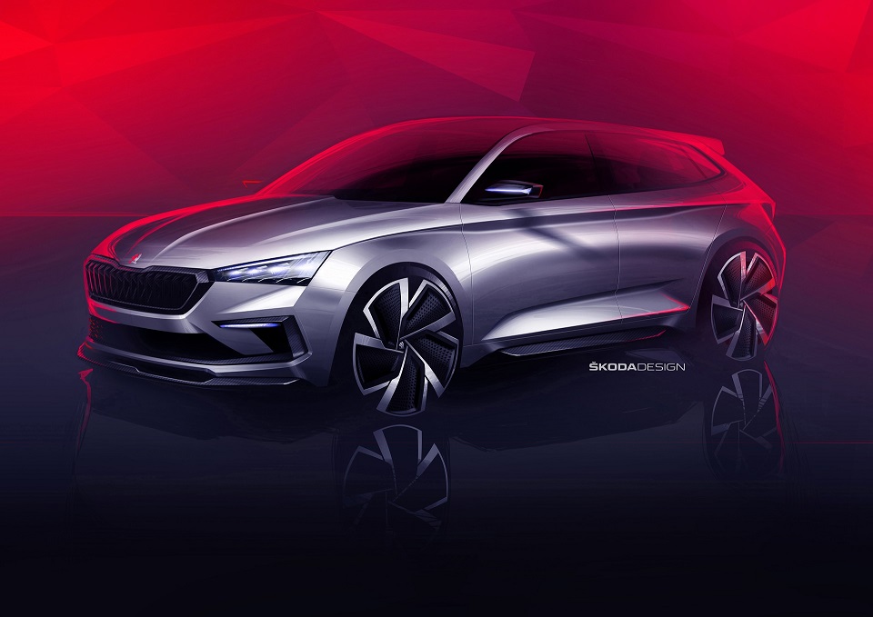 180830skoda vision rs reveals design for next rs generation and a future compact car front copy 30 08 2018 15 14 43