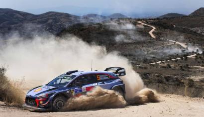 Hyundai Motorsport a incheiat prima zi din Raliul Mexicului cu Dani Sordo lider in clasamentul general