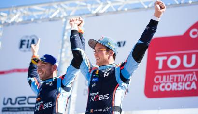 Hyundai Motorsport si Thierry Neuville au triumfat in Turul Corsicii