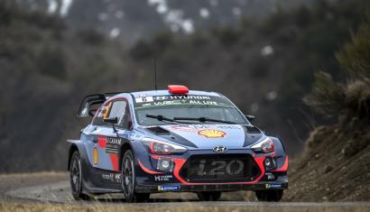 Hyundai Motorsport este pe podium dupa primele doua zile din Raliul Monte-Carlo