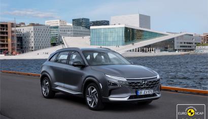 Hyundai Nexo a obtinut calificativul maxim de cinci stele la testele Euro NCAP