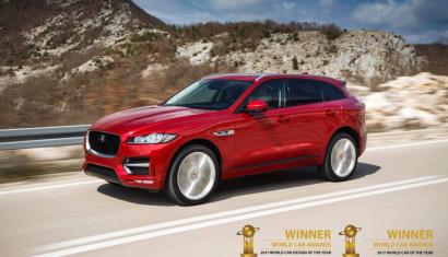 Jaguar F-Pace a fost desemnata Masina Anului 2017 si, totodata, masina cu Cel Mai Bun Design