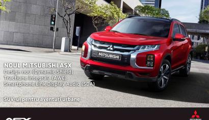 SUV-ul pentru aventuri urbane. Noul Mitsubishi ASX.