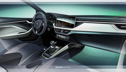 ŠKODA SCALA are un interior nou