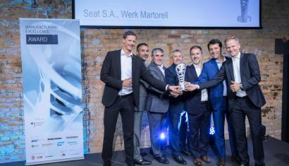 Marca SEAT este distinsă cu Manufacturing Excellence Award 2017